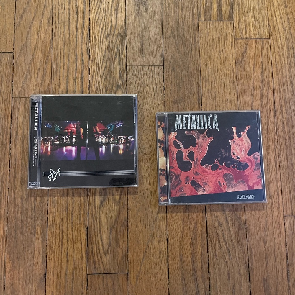 Metallica CD bundle:  Load & Metallica- S&M (2xCD, US, 1999, Elektra)